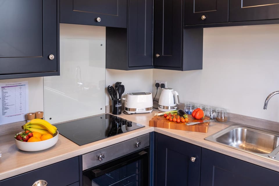 Kitchen or kitchenette, toaster