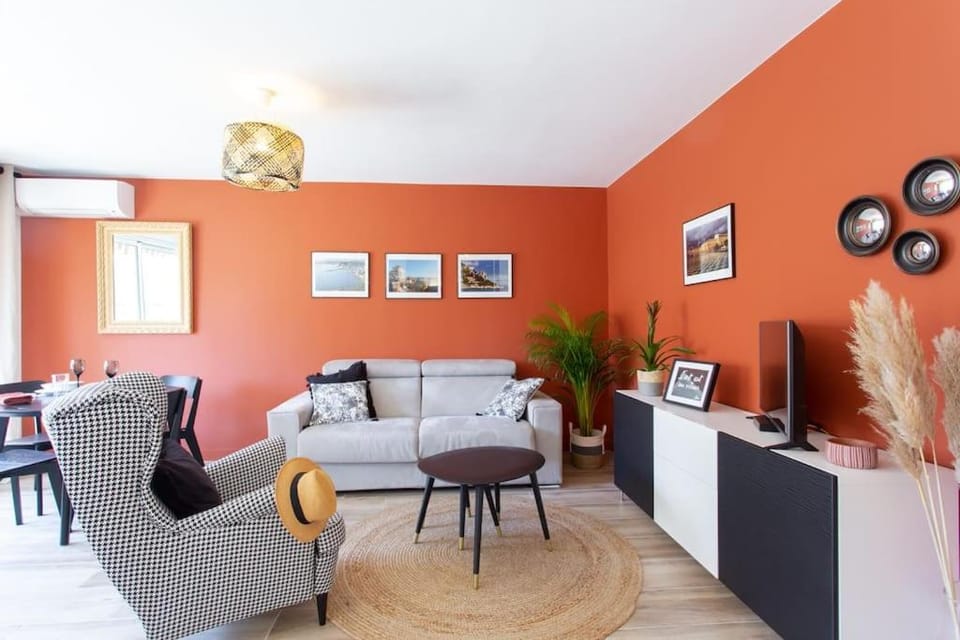 #4 Staywizus - Papon Parking climatisé terrasse & wifi 5mins à pieds du Vieux Nice Apartment in Nice