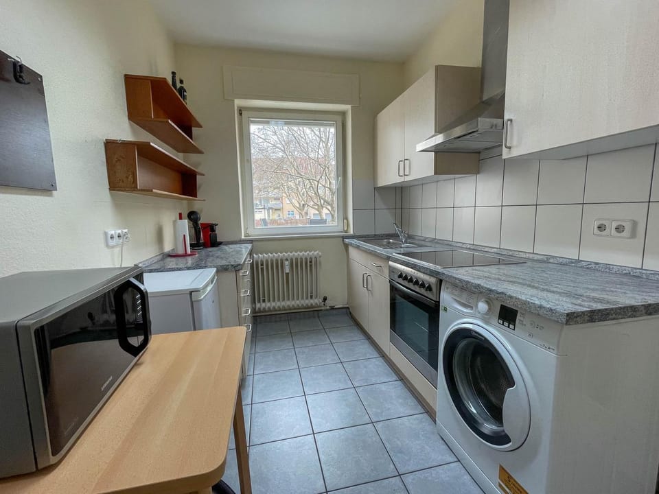 minibar, stove, washing machine