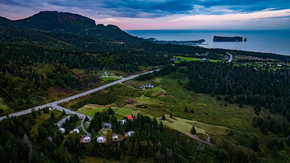 Nearby landmark, Off site, Natural landscape, Bird's eye view, Mountain view, Sea view