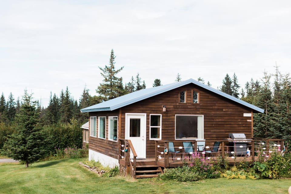 Property building, Patio, Natural landscape, Garden view