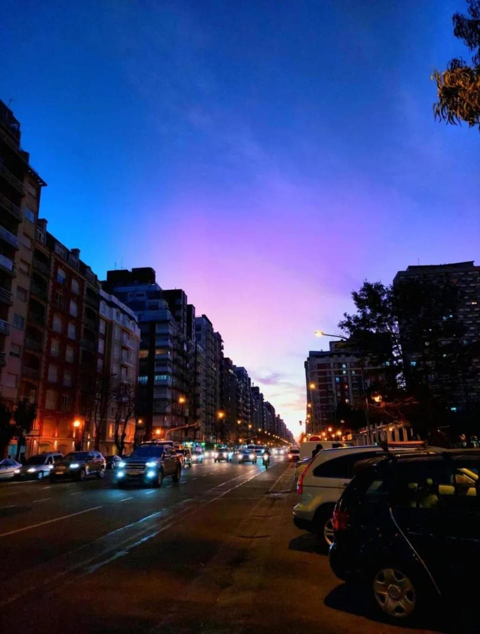 Night, Neighbourhood, City view, Location