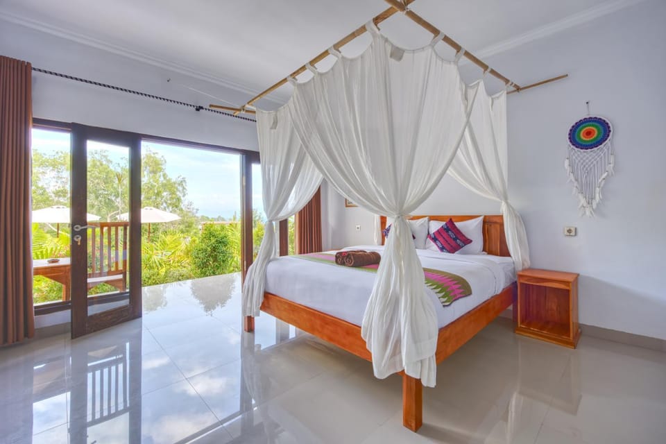 Bed, View (from property/room), Photo of the whole room, Bedroom, towels