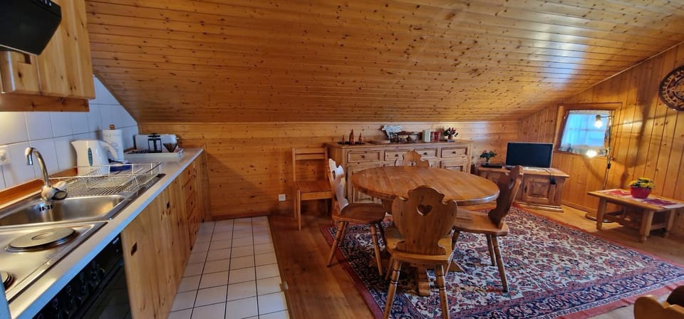 Kitchen or kitchenette, Dining area, pet friendly, stove