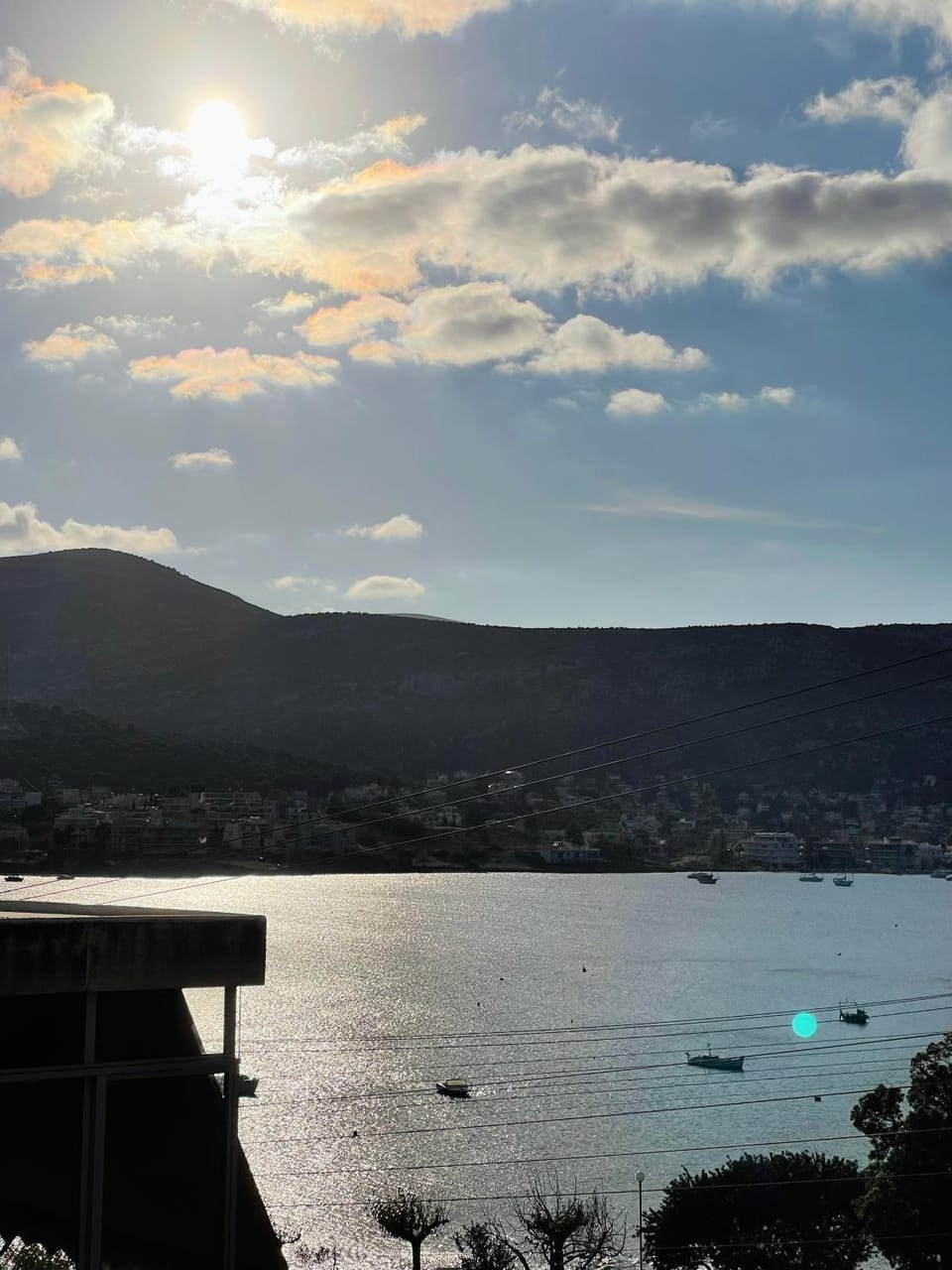 Day, Natural landscape, Balcony/Terrace, Sea view, Sunset