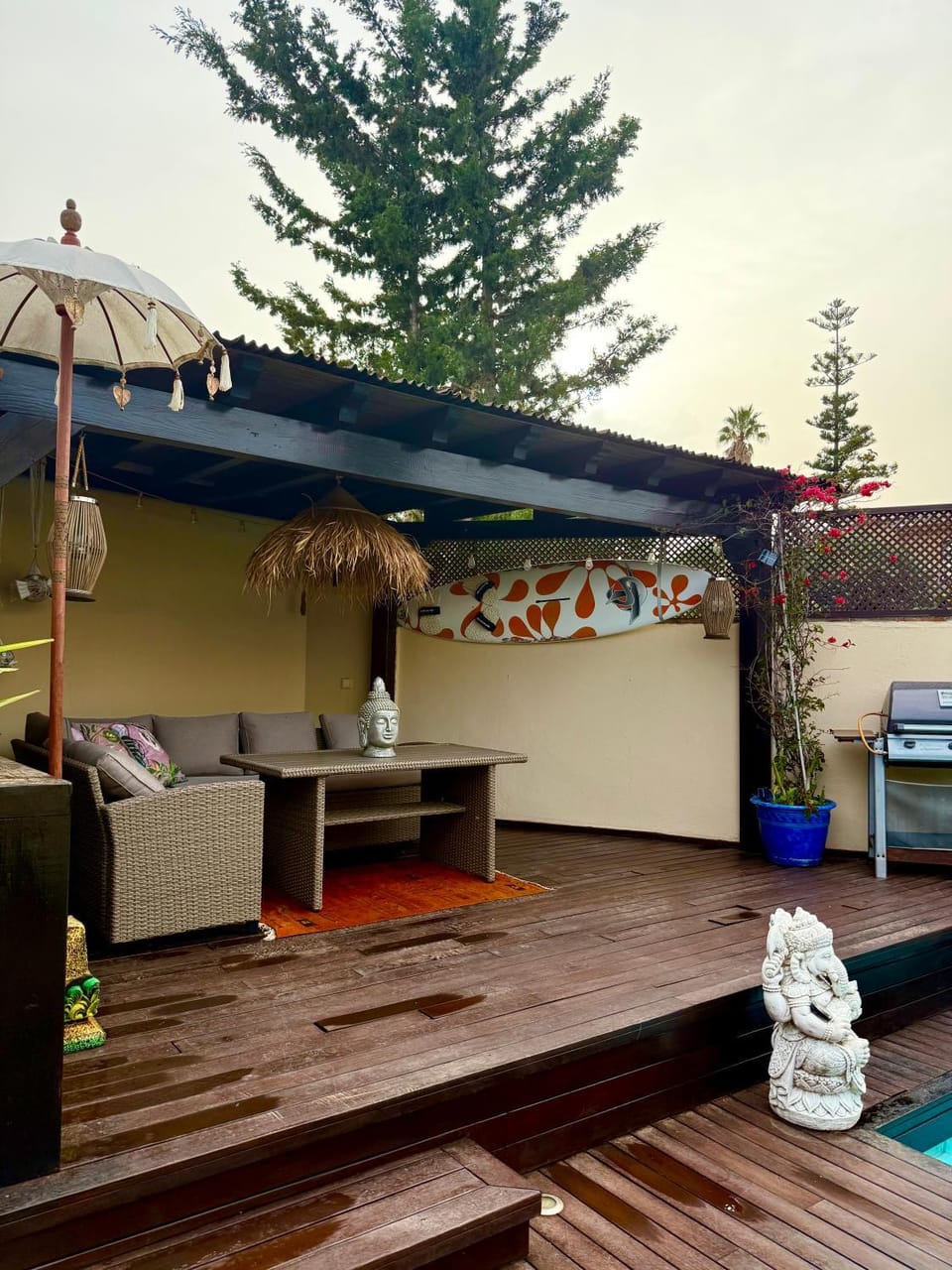 Day, View (from property/room), Balcony/Terrace, Dining area, Pool view, Swimming pool