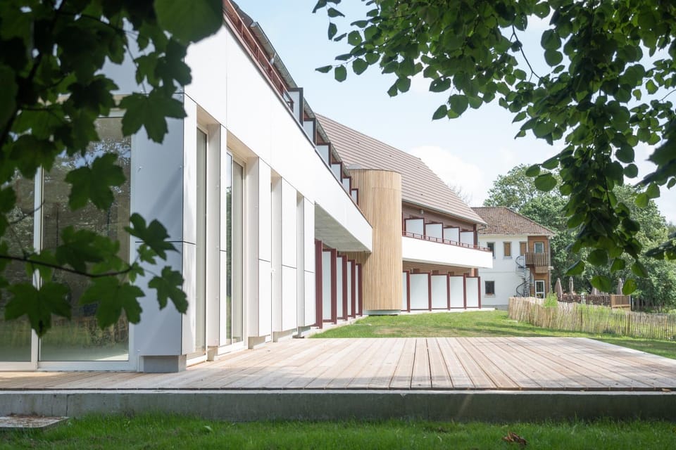 Property building, Day, Garden view