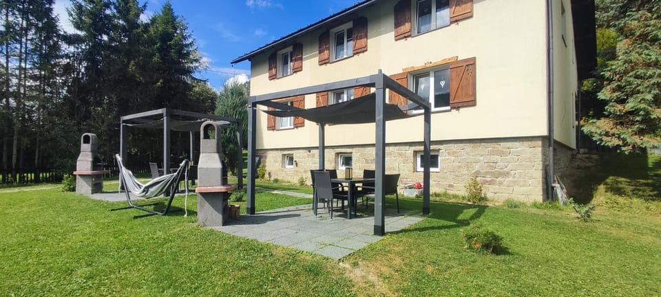 Property building, Garden, Garden view
