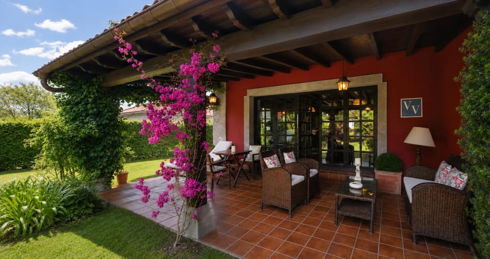 Garden, Balcony/Terrace, Living room, Garden view