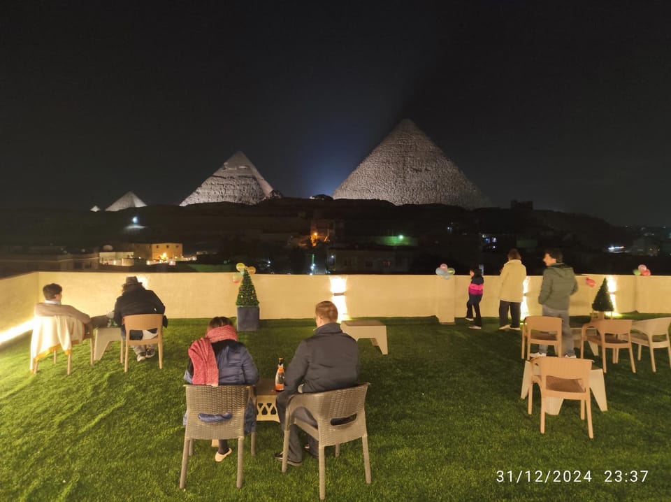 Nearby landmark, Night, Landmark view