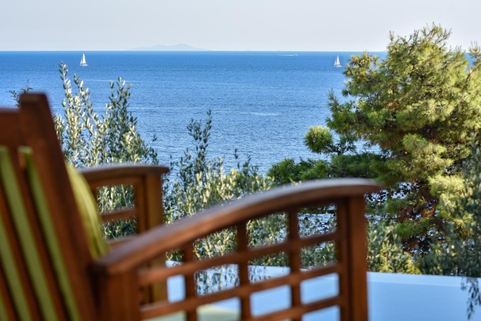 Day, Natural landscape, View (from property/room), Balcony/Terrace, Sea view