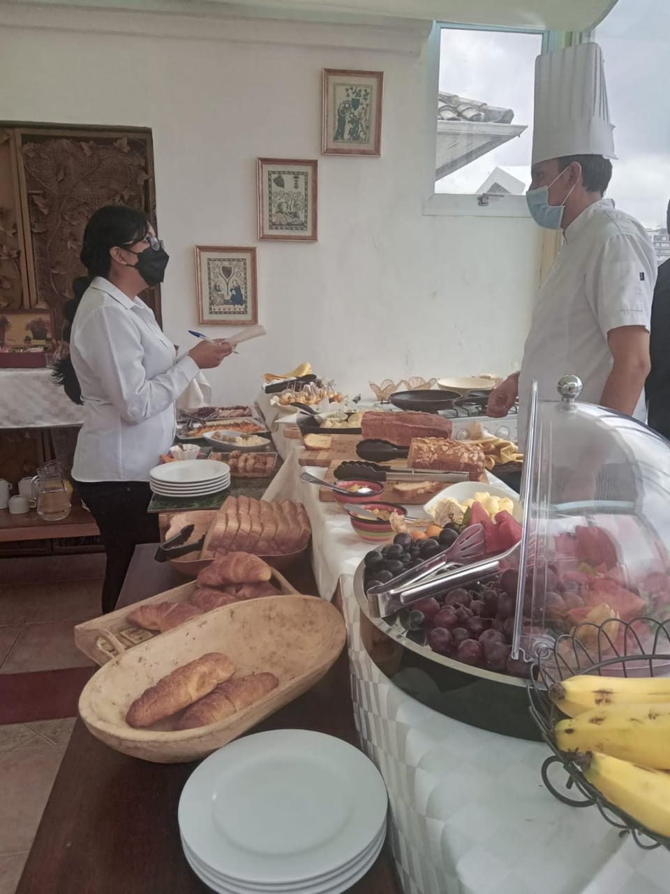 Buffet breakfast