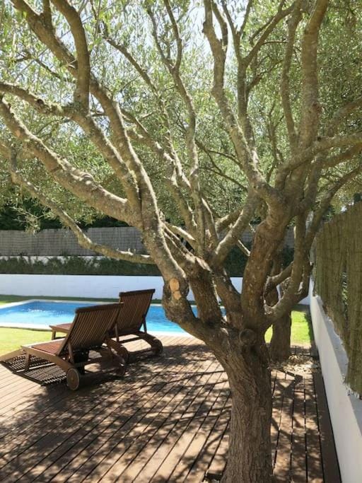 Sea wave sounds, Meco, by the beach Villa in Setubal District
