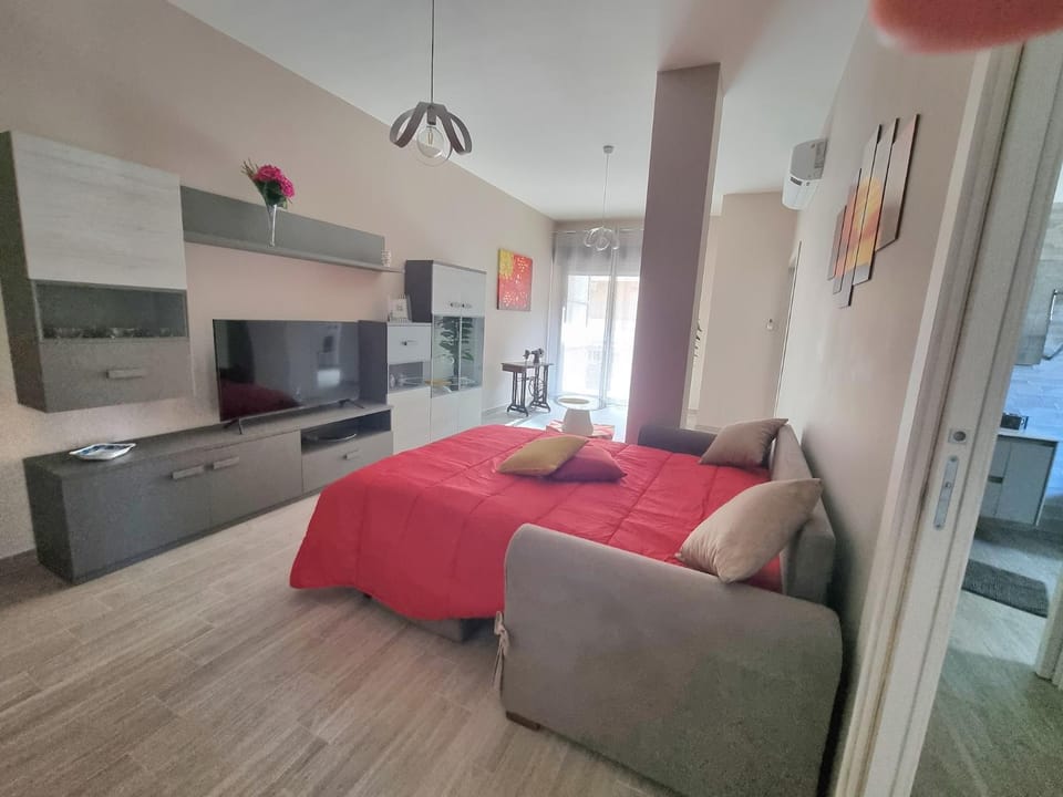 Bed, Living room
