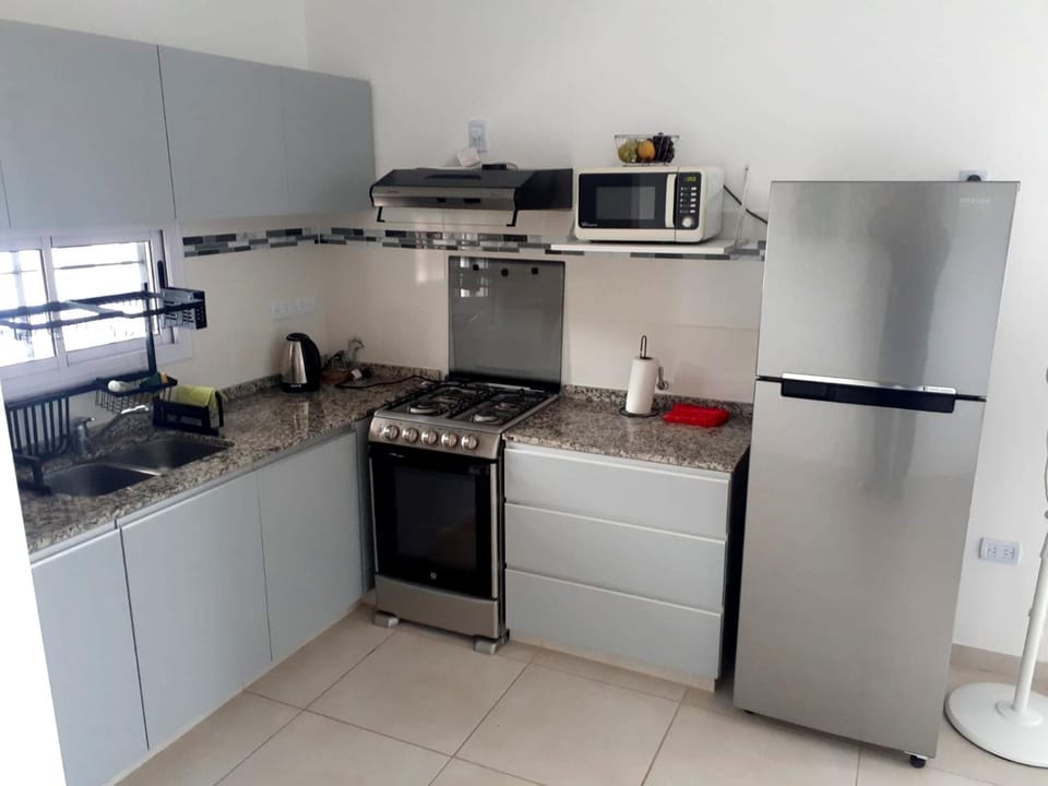 Kitchen or kitchenette, Dining area, oven, air conditioner