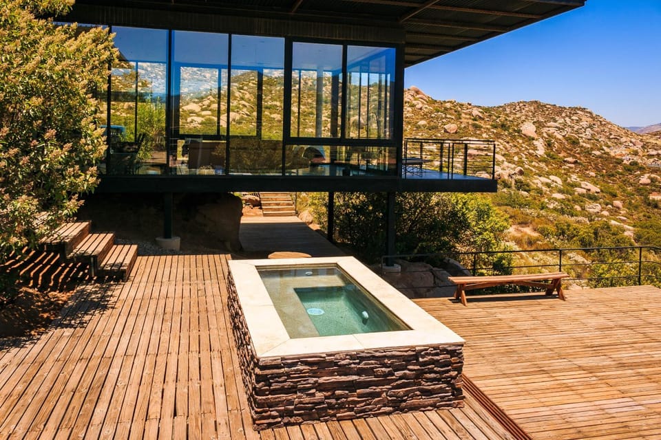 Hot Tub, Mountain view
