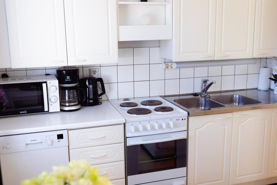 dishwasher, microwave, oven, stove
