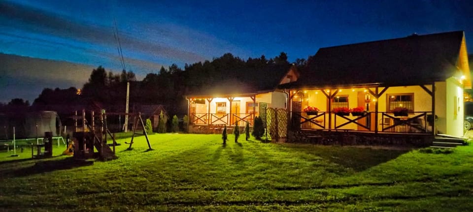 Property building, Night, Natural landscape, Garden, Garden view