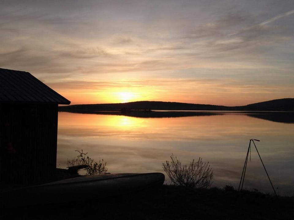 Lakeside cottage in Lapland with great view House in Norrbotten County, Sweden