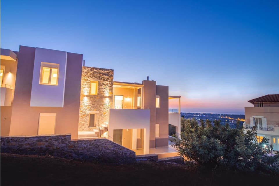 Aloni 3 bedroom Sea View Villa with private pool Villa in Piskopiano