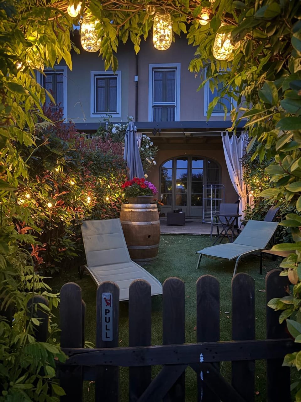 Patio, Garden, Garden view
