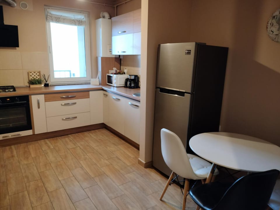 Coffee/tea facilities, Kitchen or kitchenette, Dining area, minibar, pet friendly, stove