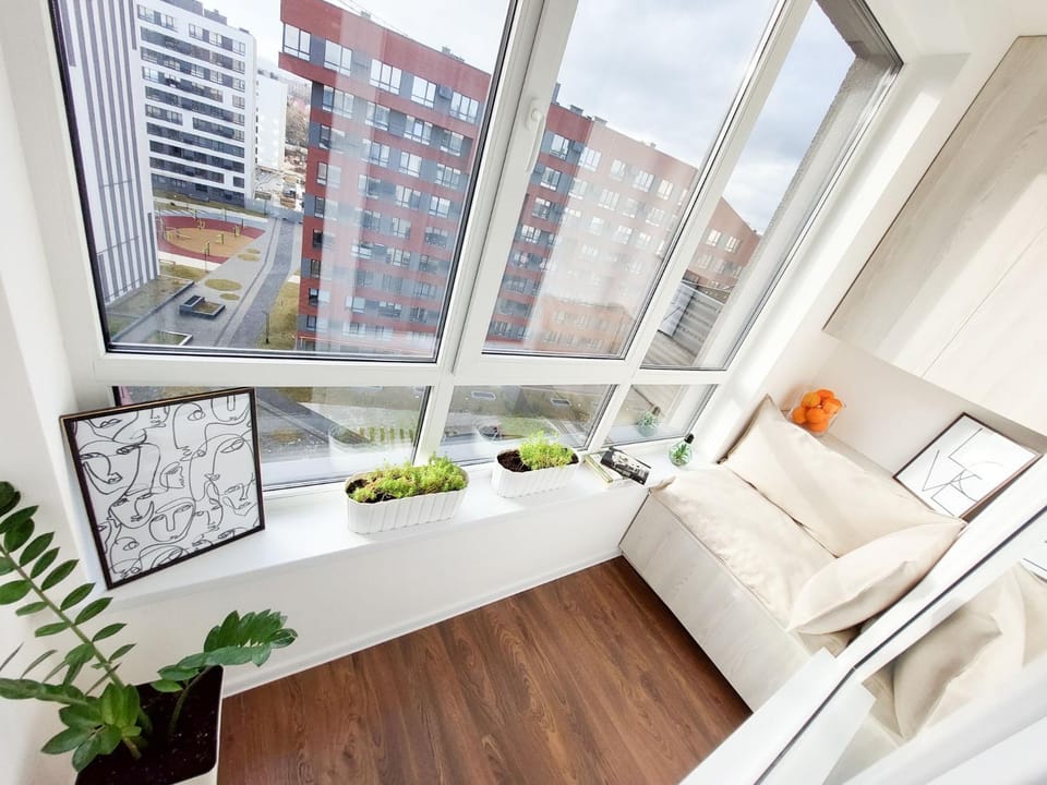 View (from property/room), Balcony/Terrace, Seating area