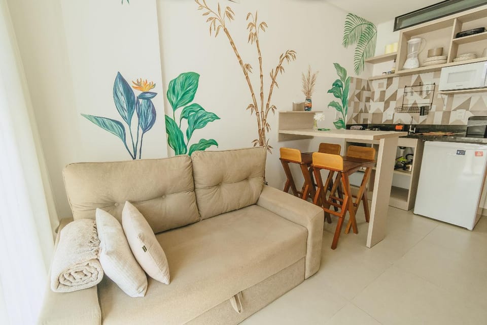 Kitchen or kitchenette, Living room, Dining area, minibar
