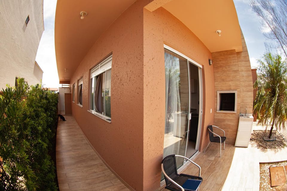 Property building, BBQ facilities, Quiet street view, Inner courtyard view