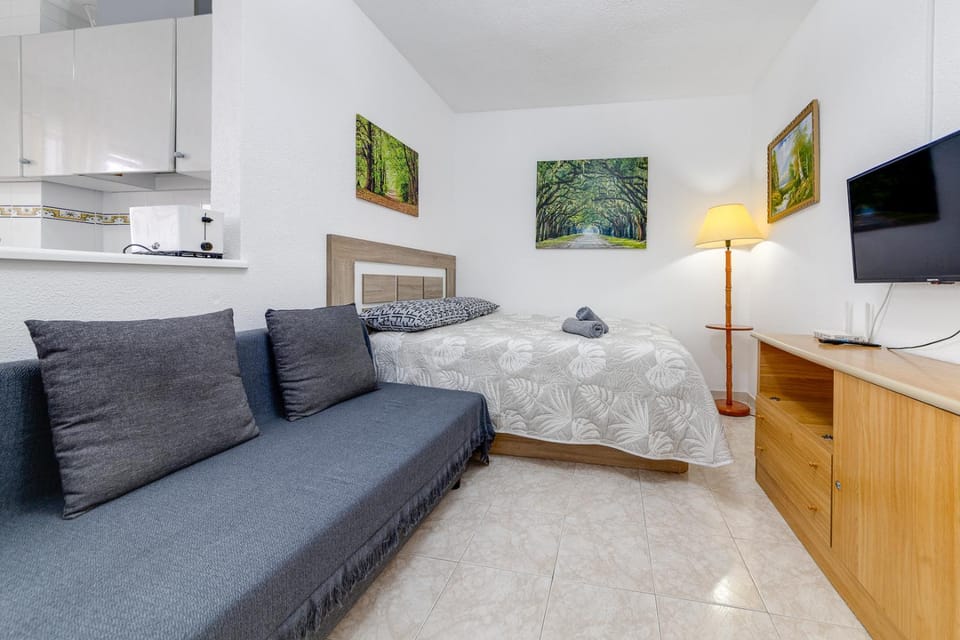 Bed, TV and multimedia
