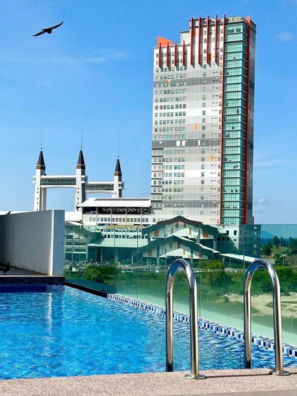 Pool view, Swimming pool