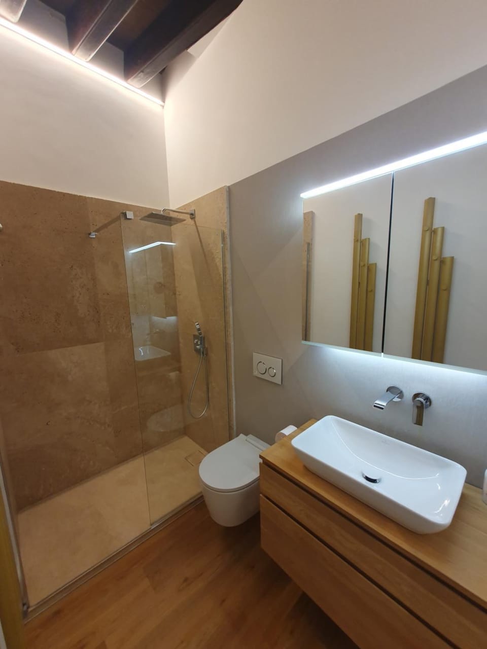 Shower, Bathroom, towels