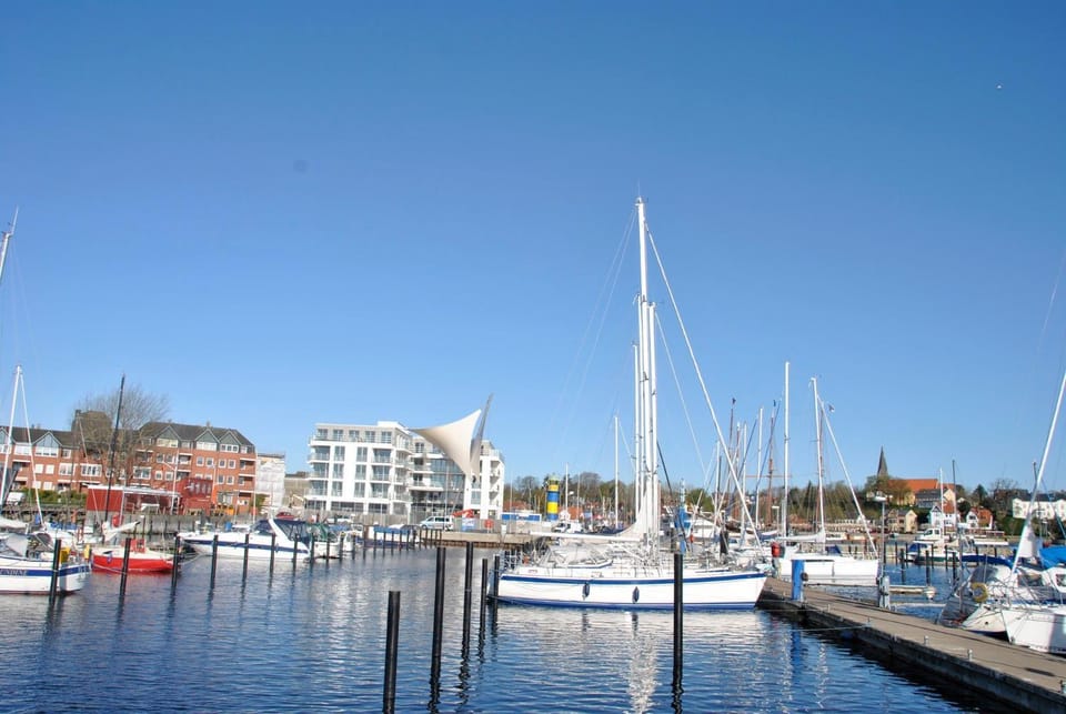 Apartment 20, Blickrichtung Binnenhafen WestInnenstadt Apartment in Eckernförde