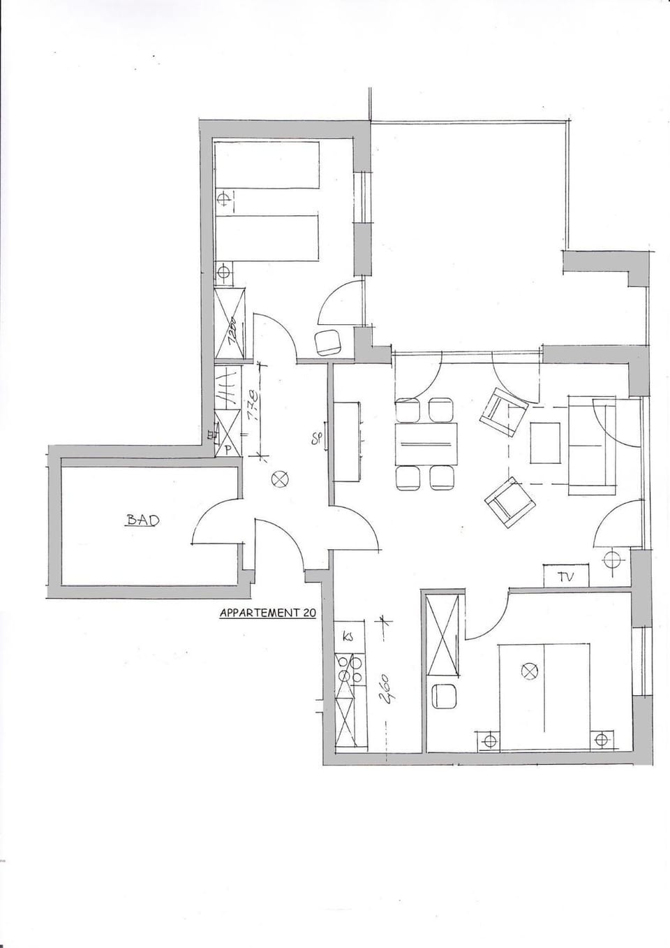 Apartment 20, Blickrichtung Binnenhafen WestInnenstadt Apartment in Eckernförde