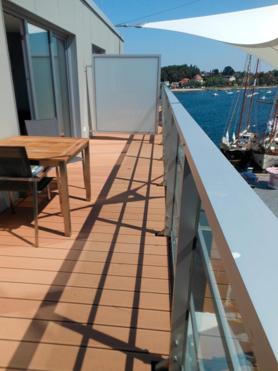 Apartment 42 "Segler", mit Sauna, Blickrichtung offene See Apartment in Eckernförde