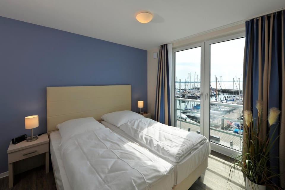 Apartment 14 "Strandläufer", Blickrichtung Offenes MeerStrand Apartment in Eckernförde
