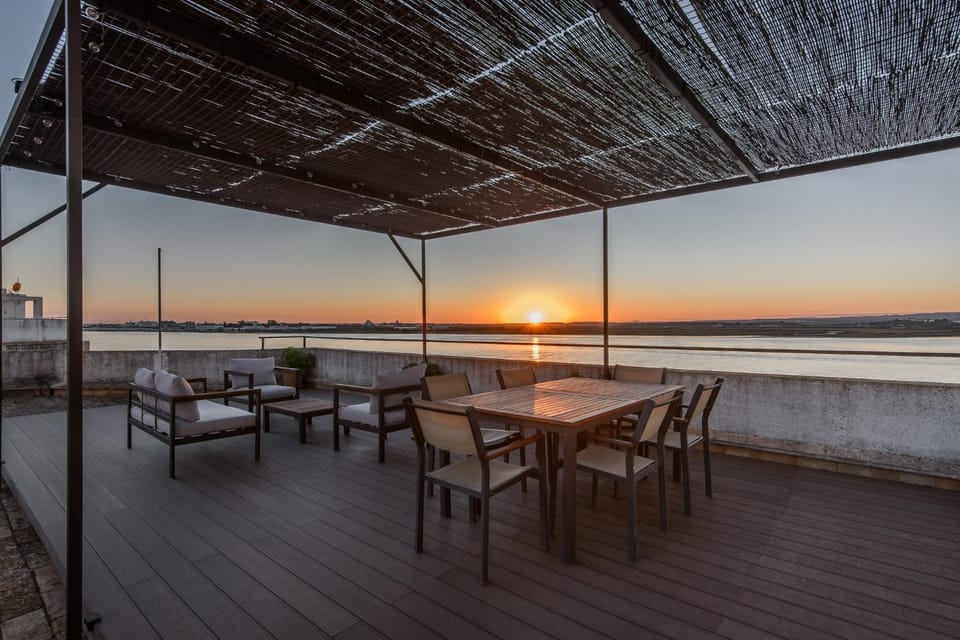 Natural landscape, View (from property/room), Balcony/Terrace, Sunset