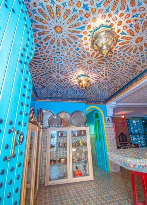 Amazing view and unique design in historic medina Apartment in Chefchaouen