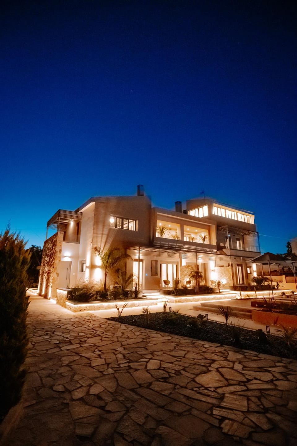 Property building, Night