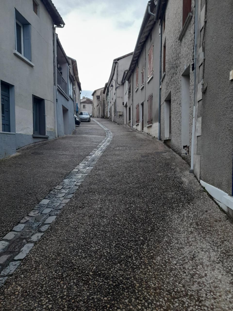Street view, Quiet street view