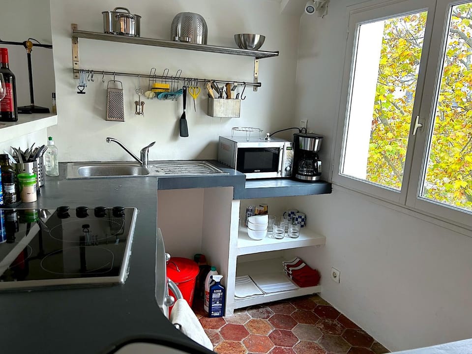 Coffee/tea facilities, minibar, stove