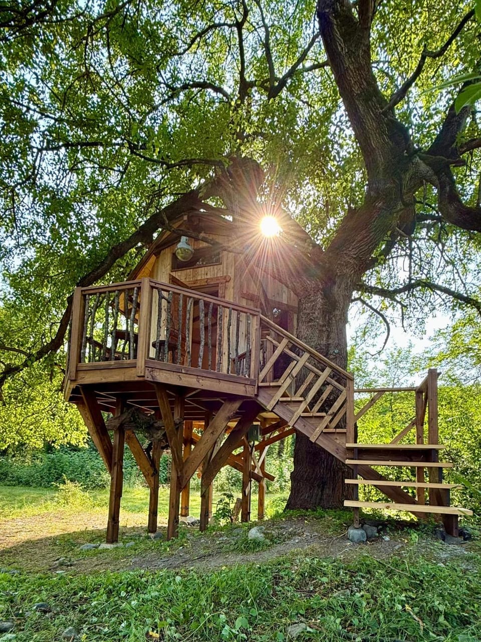 Chateau Chapiteau Country House in Georgia