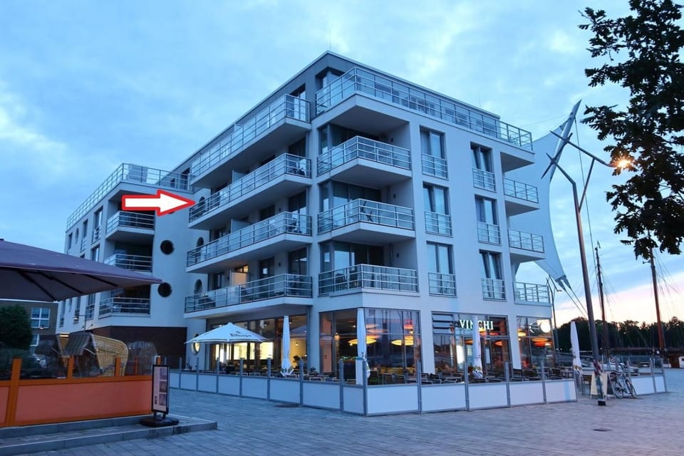 Apartment 26 "Strandgut", Blickrichtung StrandOffenes Meer Apartment in Eckernförde