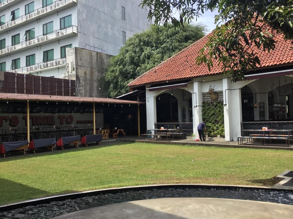 Property building, Garden