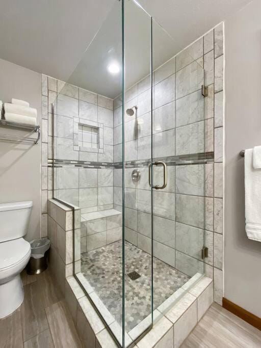 Shower, Toilet, Bathroom, towels