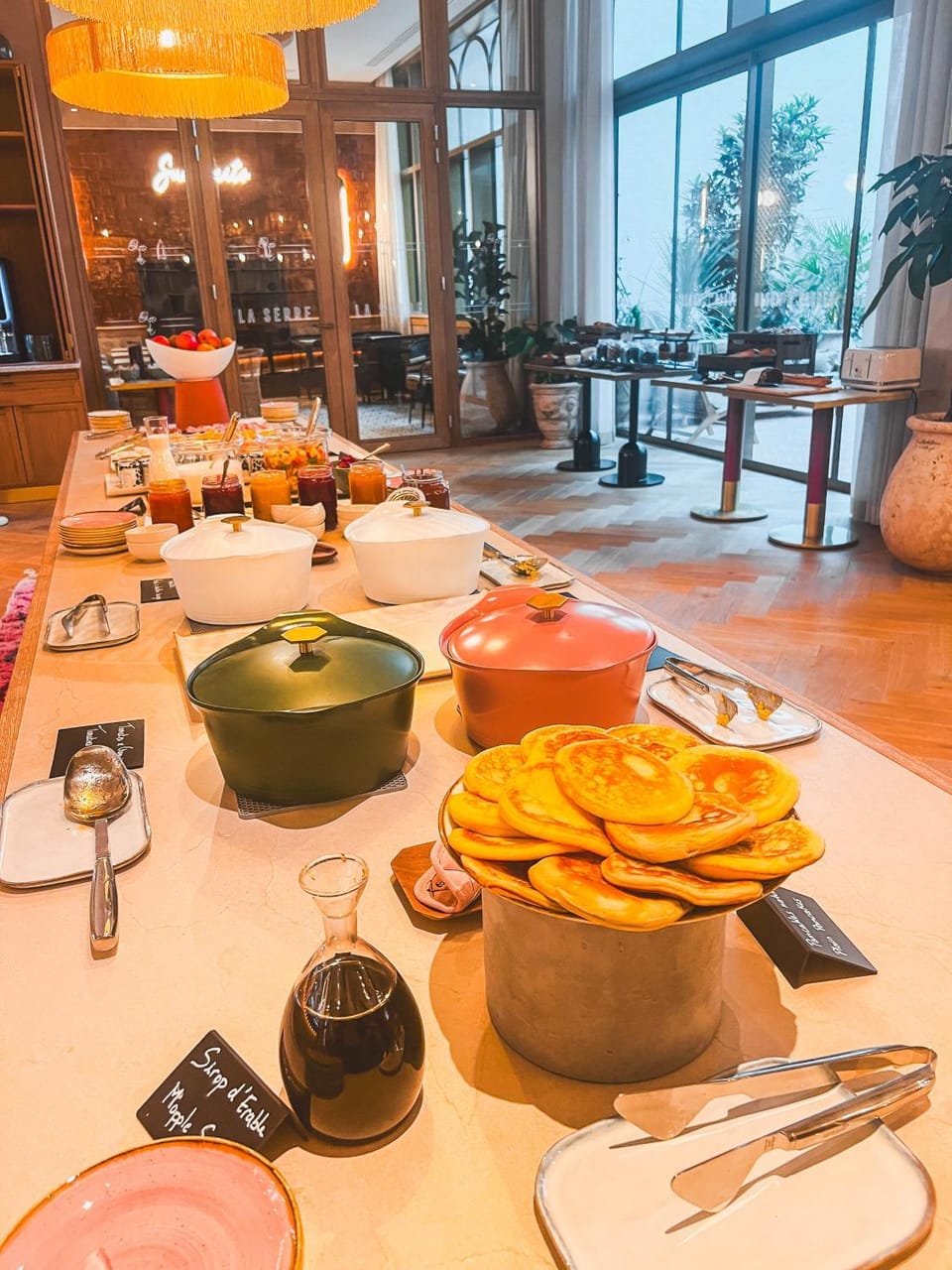 Buffet breakfast