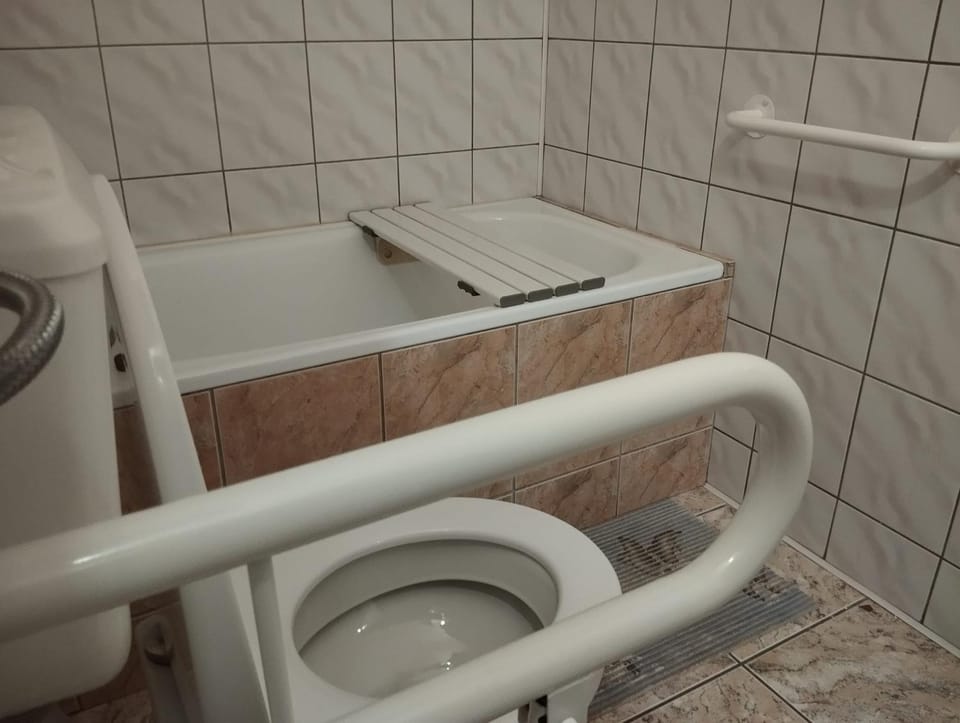 Toilet, Bathroom, Facility for disabled guests