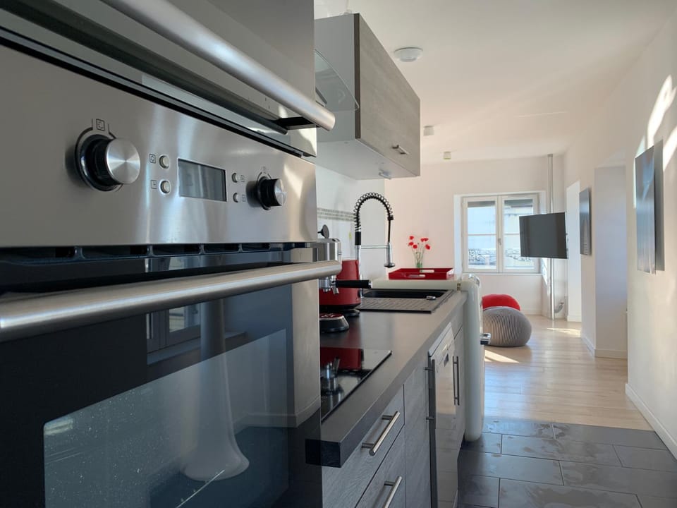 Kitchen or kitchenette, dishwasher, minibar, pet friendly, stove, toaster
