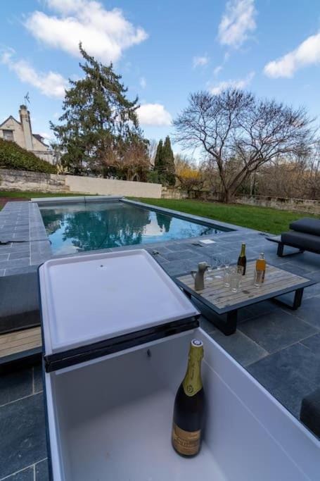 Natural landscape, Pool view, Swimming pool, Swimming pool