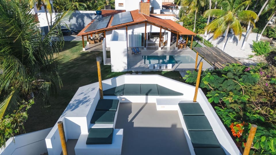 Property building, Garden, Pool view